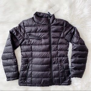 Cole Haan Packable Black Down Puffer Jacket